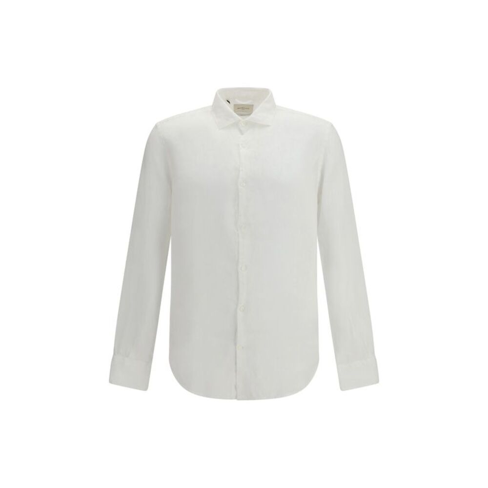 Brooksfield Men Linen Shirt